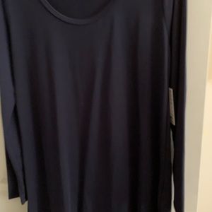 LuLaRoe Lynnae, dark blue, size large